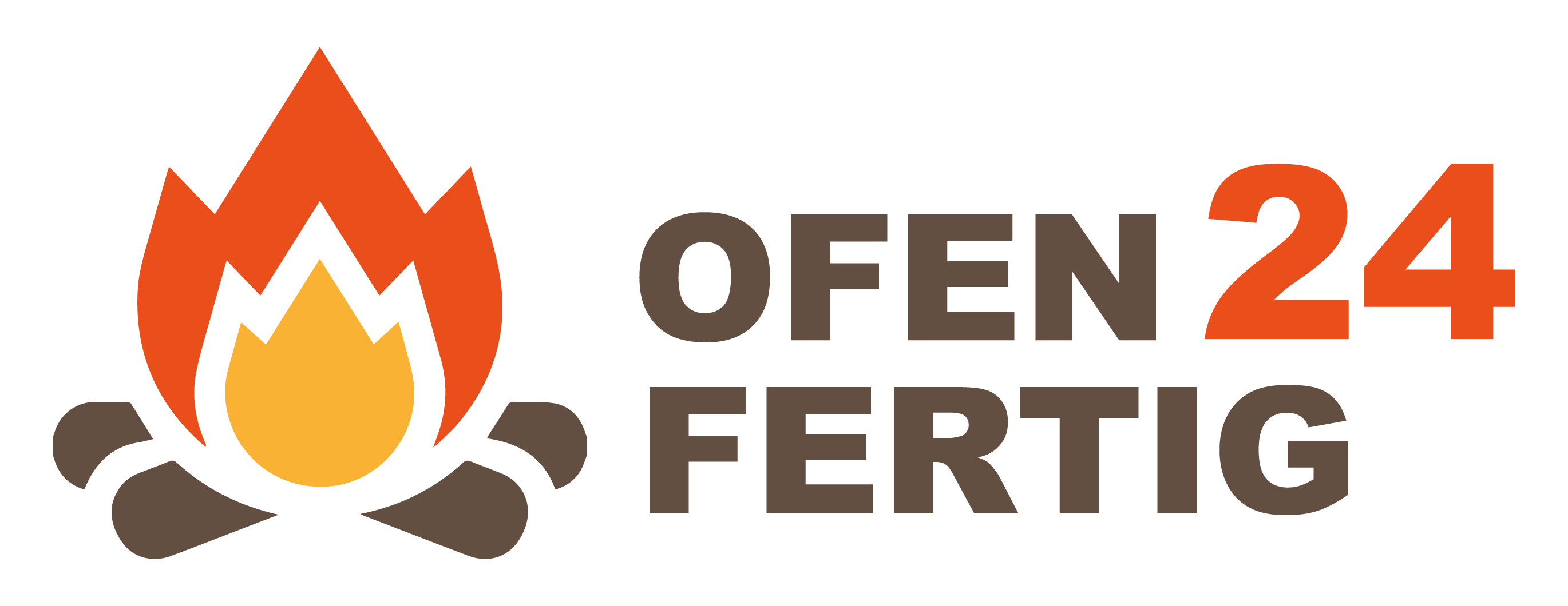 Logo von ofenfertig24.de mit Schrift
